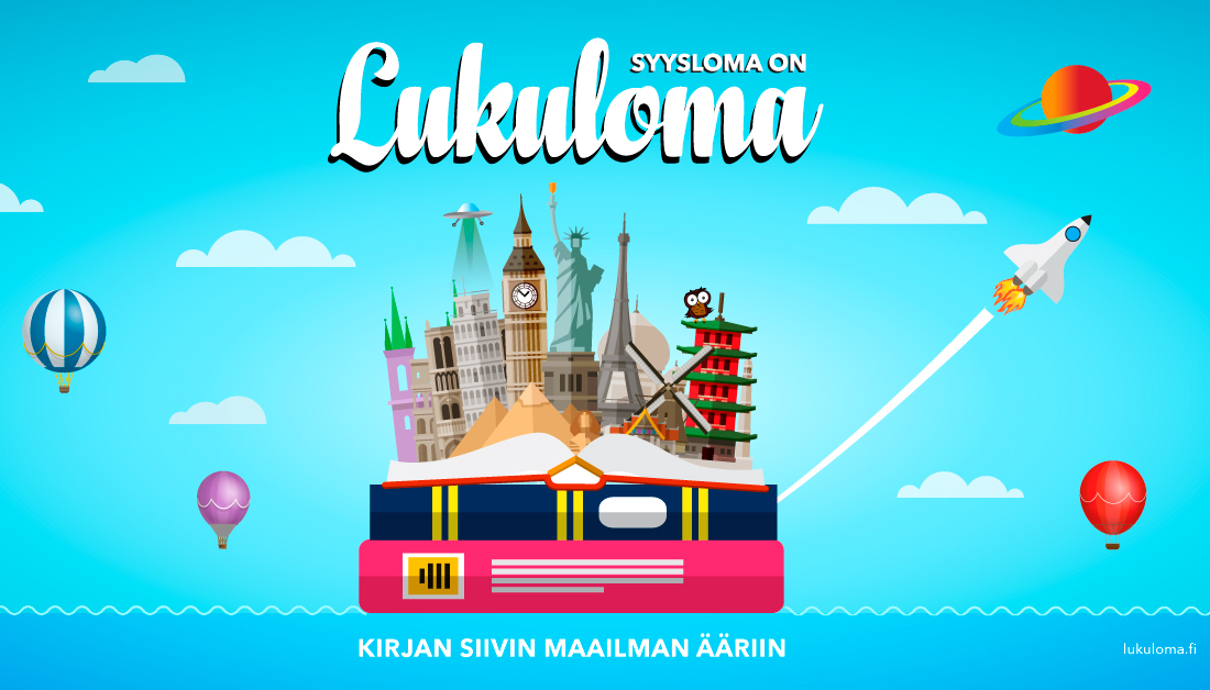 Turun Kirjamessujen Jokainen on lukija -keskustelut suorana pe 1.10.2021 lukuloma_Kirjastokaista_Turun_Kirjamessut2021