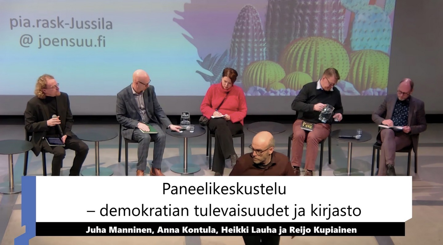 Sivistystä ja demokratiaa -tilaisuus - Kirjastokaista