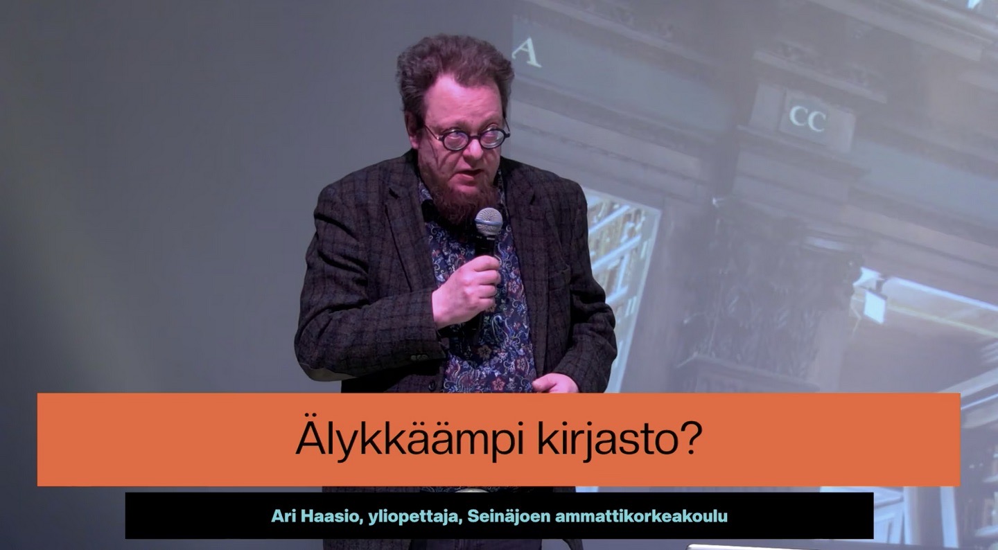 Ari_Haasio_alykkaampi_kirjasto - Kirjastokaista