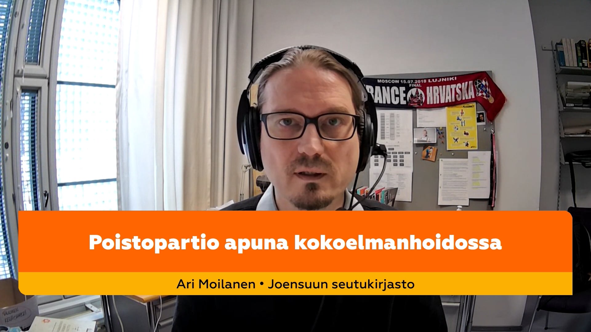 Ari Moilanen: Poistopartio apuna kokoelmanhoidossa - Kirjastokaista
